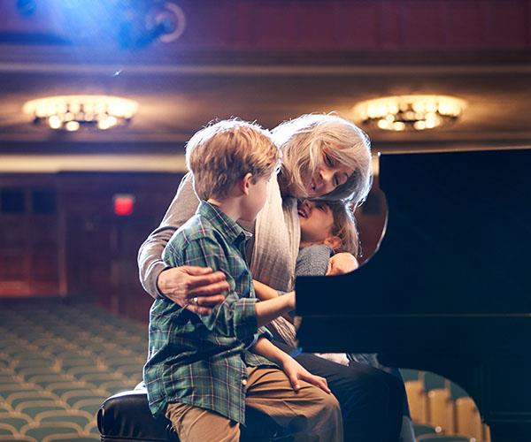 Piano en familia